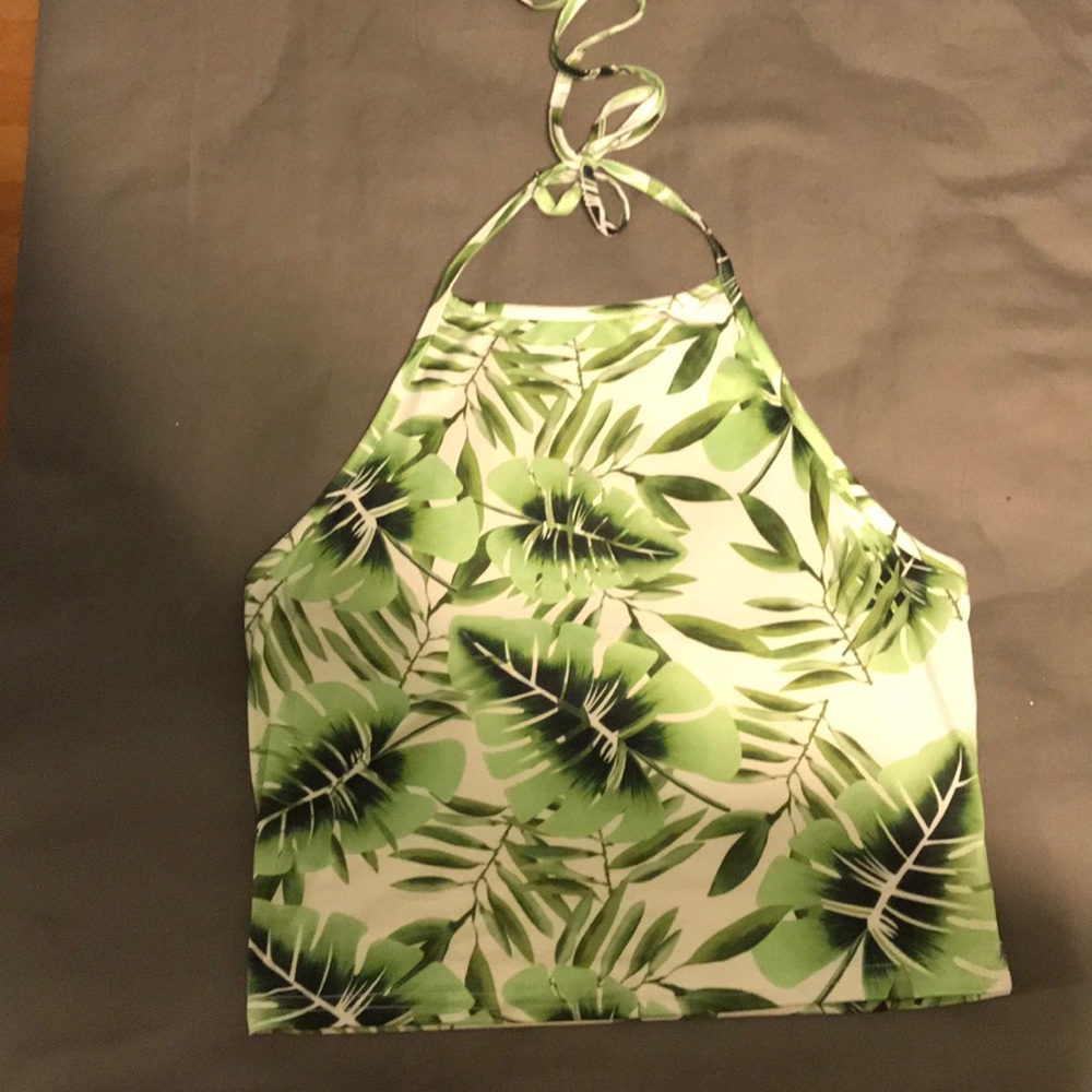 Halter crop top